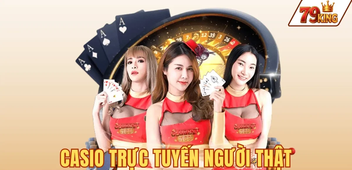 Casino trực tuyến 79KING với dealer người thật stream HD từ Evolution Gaming Pragmatic Play